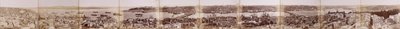 Panorama van Constantinopel door Guillaume Berggren